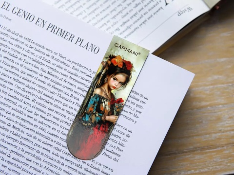 Zakładka do książki magnetyczna Carmani Bonilla kot Luna