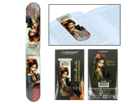 Zakładka do książki magnetyczna Carmani Bonilla kot Luna