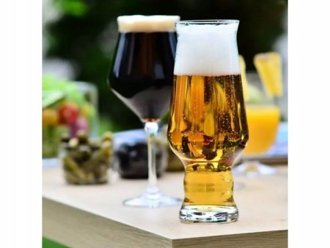 Szklanki do piwa Splendour Krosno komplet 6 szt beer glass