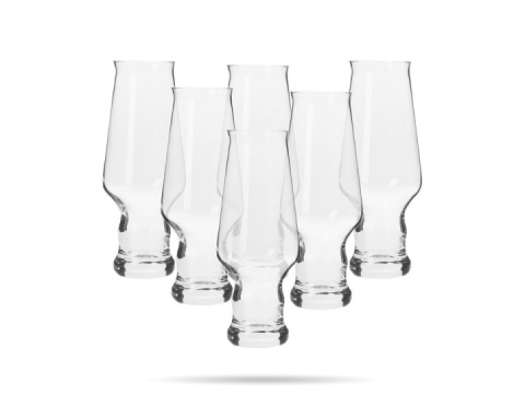 Szklanki do piwa Splendour Krosno komplet 6 szt beer glass