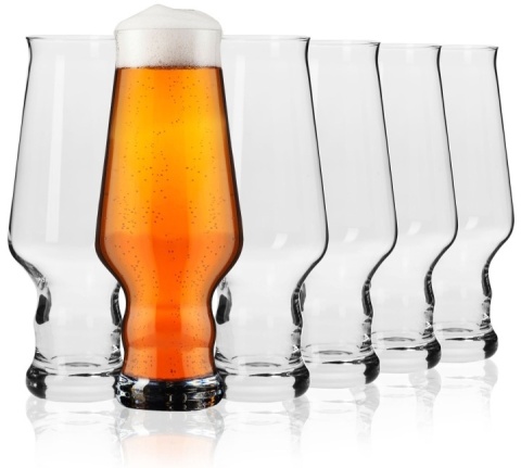Szklanki do piwa Splendour Krosno komplet 6 szt beer glass