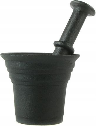 Moździerz żeliwny dzwon do ziół przypraw ręczny tłuczek