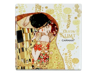 Podkładka ceramiczna talerzyk Carmani Klimt Pocałunek kiss