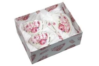 2 FILIŻANKI DO KAWY HERBATY FILIŻANKA Z PORCELANY