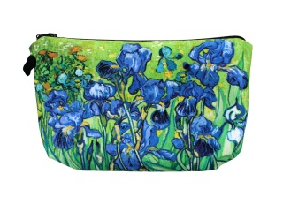 Kosmetyczka carmani duża na kosmetyki Gogh Irysy bag