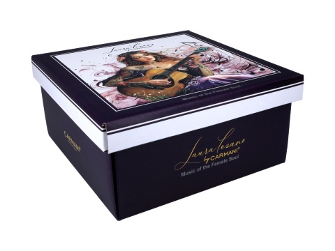 Kubek Carmani Lozano porcelana do herbaty dla muzyka gitara