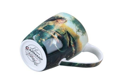 Kubek Carmani Lozano porcelana do herbaty music fortepian