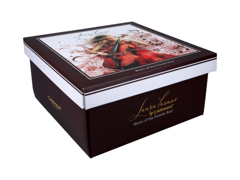 Kubek do herbaty Carmani Lozano porcelana music wiolonczela