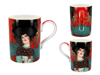 Kubek porcelana do herbaty Carmani Ozdemir na prezent