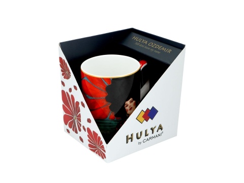 Kubek porcelana do herbaty Carmani Ozdemir na prezent