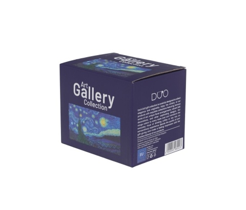 Kubek szklany baryłka do herbaty van Gogh Gwiaździsta noc Starry night