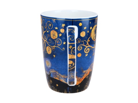Ogromny kubek zaparzacz sitko przykrywka Carmani Gogh na urodziny