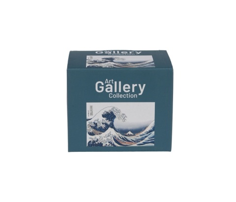 Kubek duży szklany baryłka do herbaty Great wave Hokusai wielka fala