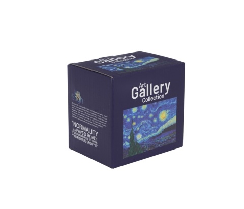 Szklany kubek podwójna ścianka Gogh Starry night do herbaty gwiaździsta noc