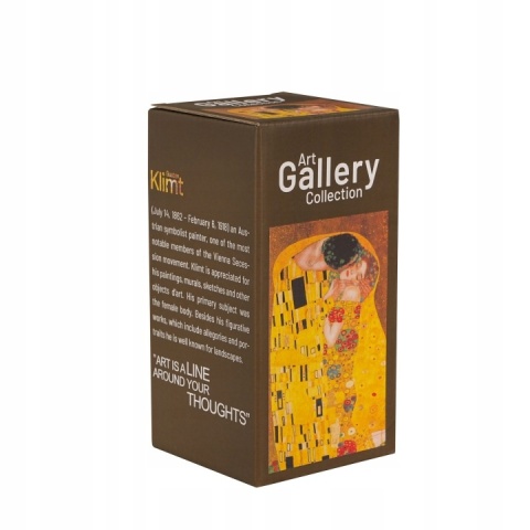 Kubek termiczny Klimt The kiss classic na herbatę termos prosty lekki na prezent Pocałunek