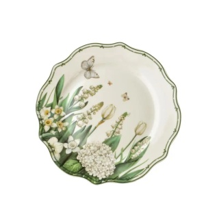 Serwis obiadowy porcelana na prezent zestaw 6 osób Lea Elegant zestaw 18 el.