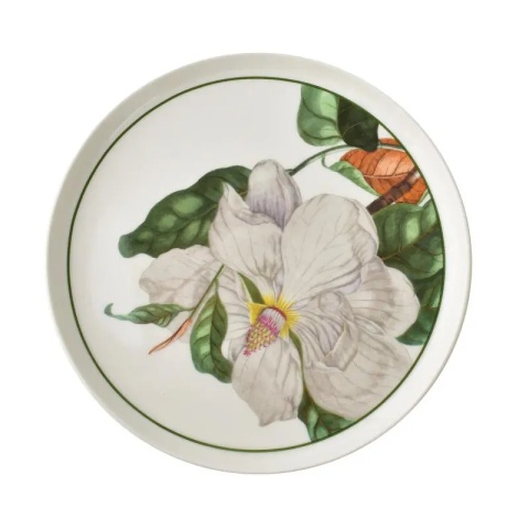 Zestaw obiadowy serwis porcelana prezent zestaw 6 osób Lea tree magnolia