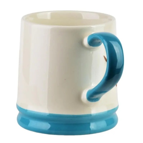 Kubek porcelana do herbaty kawy Doxie pies jamnik na urodziny tłoczony