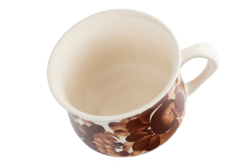Ceramiczny kubek Mieroszów – Ręcznie Malowany Motyw Kwiatowy