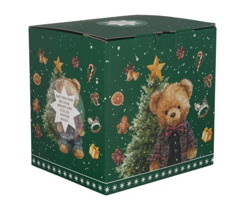 Imbry dzbanek filiżanka tea for one Teddy Noel prezent na święta Boże Narodzenie miś