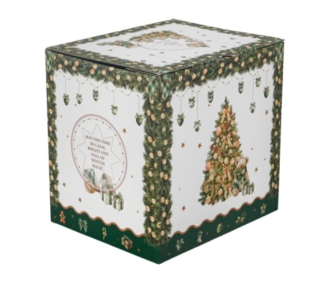 Filiżanka dzbanek imbryk tea for one Tree Sparkle na święta choinka miś