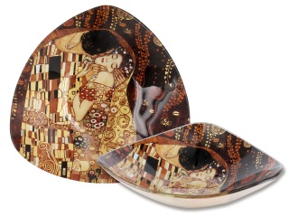 MISECZKA SZKLANA CARMANI GUSTAV KLIMT POCAŁUNEK