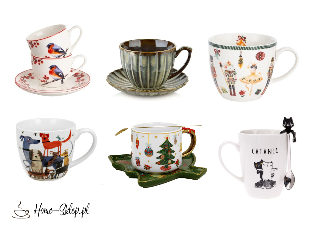 Pomysły na prezent na święta - kubki i filiżanki