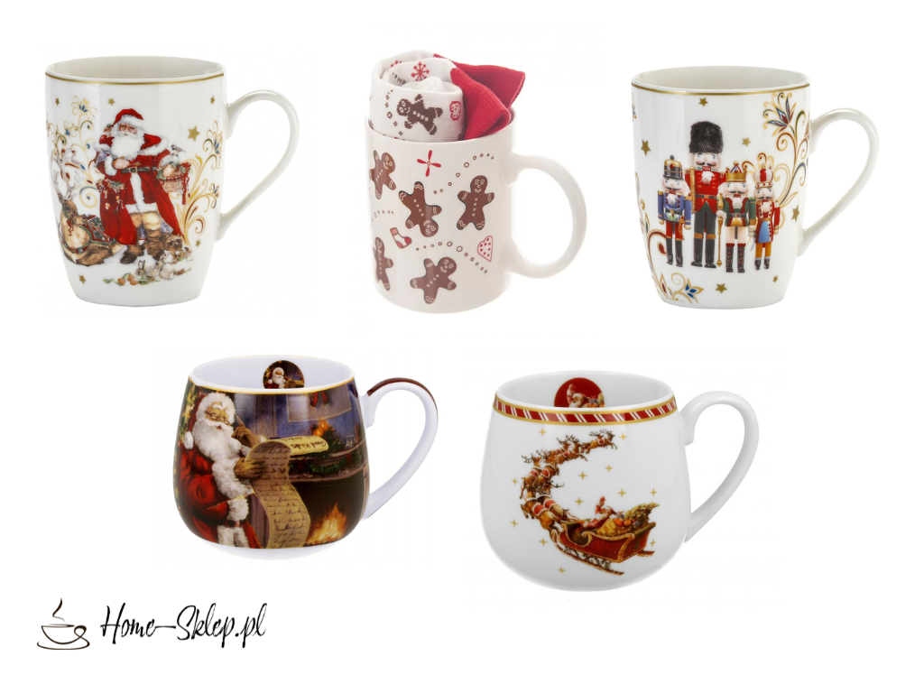 Kubki świąteczne na mikołajki